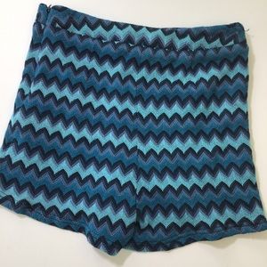 Forever 21 High Waist Chevron Shorts